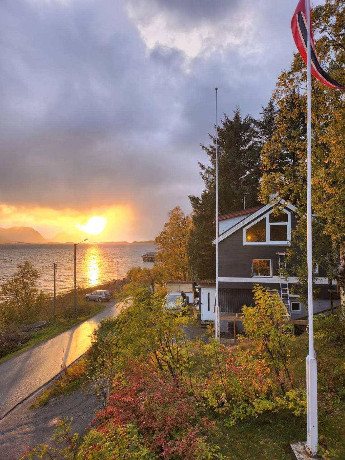 Villa Senja Skaland Melkarhola Exterior foto